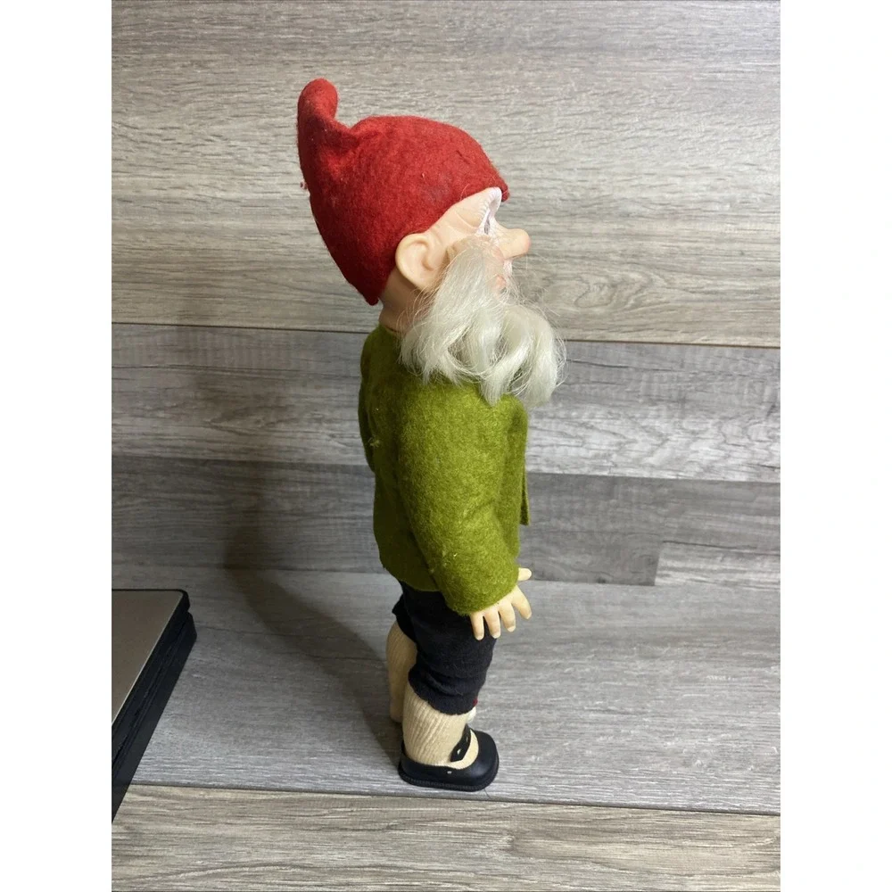 Vtg CROLLY Larry the Lucky Leprechaun Doll Made in Ireland 13